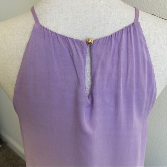 She & Sky Purple Navy and White Sundress - Picture 6 of 8